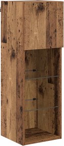 vidaXL Βάσεις τηλεόρασης 4 pcs Artisan Oak Επεξεργασμένο ξύλο