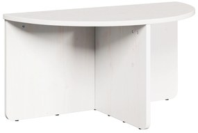 vidaXL Τραπεζάκι σαλονιού 2 pcs Λευκό Μασίφ ξύλο πεύκου