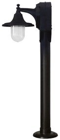 Φωτιστικό Δαπέδου LP-730ΕΒ 1/L Black 110cm 10-0334 Heronia