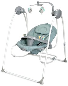 Βρεφικό ρηλάξ &amp; κούνια TANGO 2 σε 1  Frosty Green Stars  10090072146 Lorelli Bertoni