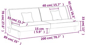 ΚΑΝΑΠΕΣ ΚΡΕΒΑΤΙ ΚΡΕΜ ΥΦΑΣΜΑΤΙΝΟΣ 351903