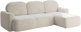 Γωνιακός καναπές Nabu -Beige-Δεξιά