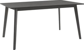 Tραπεζαρία Benson - Orlean pakoworld σετ 7τμχ rustic grey - ύφασμα γκρι 150x90x75εκ