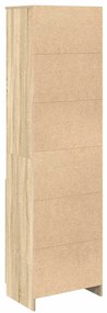 Ντουλάπι Sonoma δρυς 50x35x180 εκ. από Επεξεργασμένο Ξύλο 3328464