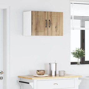 vidaXL Ντουλάπα Τοίχου LUCCA 2 pcs Artisan Δρυς Επεξεργασμένο Ξύλο