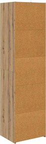 vidaXL Ντουλαπιού (Cabinet) Artisan Oak 50 x 41 x 185 εκ.