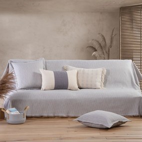 Ριχτάρι Colton Grey Nef-Nef Διθέσιο 170x250cm Cotton-Polyester