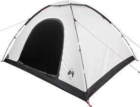 vidaXL Σκηνή Camping 6 ατόμων Λευκό Μαύρο