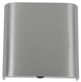 Φωτιστικό Τοίχου Led Up/Down Nickel VK/04009/AL VKLed Aluminium