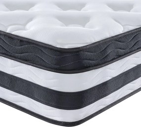 vidaXL Στρώμα με Pocket Springs Medium 90x190 εκ. Μονό