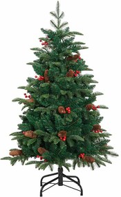 vidaXL Τεχνητό Χριστουγεννιάτικο Δέντρο με 150 LED Πράσινο 150 cm