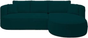 Γωνιακός καναπές Iris Mini-Prasino-Δεξιά