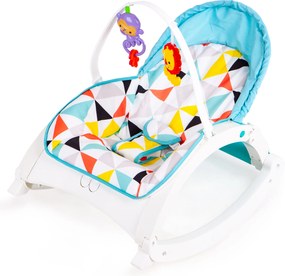 Rocking chair 2in1 vibration + toys ECOTOYS