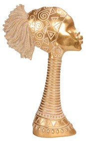 Φιγούρα Διακοσμητική Abeni 4 020772 19,3x7,8xH32,9cm Gold Polyresin