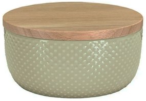 Βάζο Για Βαμβάκι Dotty 13,3x8,5cm Reed Green Kleine Wolke Clay