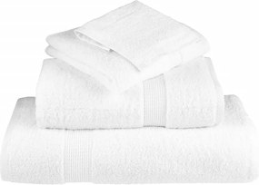 vidaXL Παντόφλες Premium SOLUND 10 τεμ. Λευκό 30x30 εκ. 600 γρ./μ²