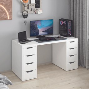 Γραφείο Λευκό AZISOS 150x60x75