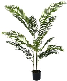 Τεχνητό Φυτό Σε Κασπώ Areca ΙΙ 316-000012 150cm Green Inart Πολυπροπυλένιο