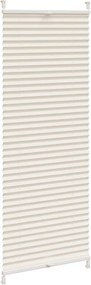 vidaXL Πλισέ ρόλερ σκίασης 60x100cm Κρεμ