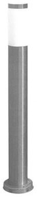 Κολωνάκι Εξωτερικού Χώρου Inox Ε27 Κύλινδρος Lumen 4-932 Inox