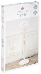 Ξύλινοs Καλόγερος  Λευκό-Φυσικό  Φ35x135,5εκ  174059  Atmosphera
