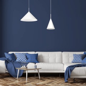 Κρεμαστό Φωτιστικό Capital White Ø46cm Λευκό