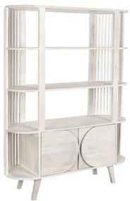 Ράφια DKD Home Decor Λευκό Ξύλο από Μάνγκο 116 x 40 x 160 cm (1)