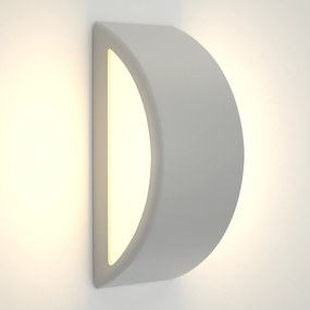 Φωτιστικό τοίχου Clear 1xE27 Outdoor Up-Down Wall Lamp Grey D:32cmx13cm (80202734)