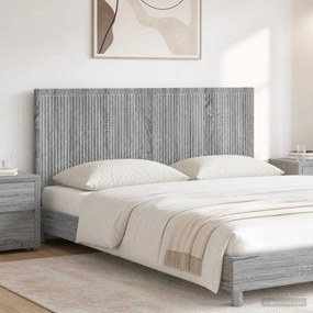 vidaXL Κεφαλάρι Τοίχου EDE Γκρι Sonoma Επεξεργασμένο Ξύλο