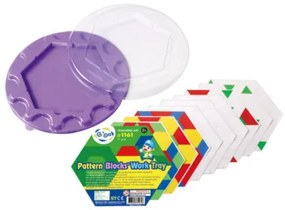 Gigo Εξαγωνική Βάση &amp; Κάρτες για Πάτερν Μπλοκ