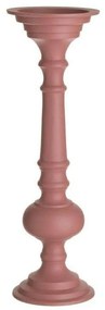 Κηροπήγιο 3-70-285-0094 Φ10x31cm Pink Inart Μέταλλο