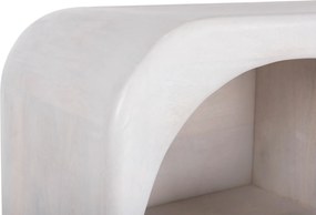 ΜΠΟΥΦΕΣ HANDYR HM9705 ΜΑΣΙΦ ΞΥΛΟ MANGO ΣΕ ΛΕΥΚΟ ΧΡΩΜΑ 165x35x75Yεκ.