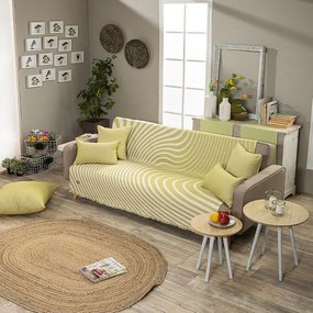 Ριχτάρι Donatella 08 Lime Teoran Two-seater 180x250cm Cotton-Polyester