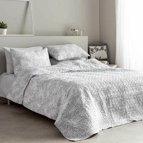 Κουβερλί 4021 White-Grey Vesta Home Υπέρδιπλο 220X230cm Microfiber