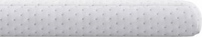 vidaXL Στρώμα επικάλυψης Λευκό 160 x 200 cm Υφασμα Jacquard