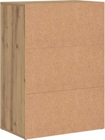 VidaXL Παπουτσοθήκη Αρτισιανή Δρυς 60x35x84 εκ. Επεξεργασμένο Ξύλο