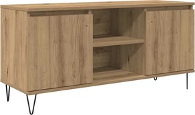 vidaXL Ντουλάπι TV Artisan Oak 104 x 35 x 50 εκ. Επεξεργασμένο ξύλο