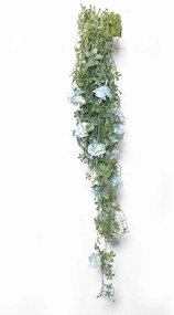 Supergreens Τεχνητή Κρεμαστή Τριανταφυλλιά Rhodentis Μπλέ 100 εκ.