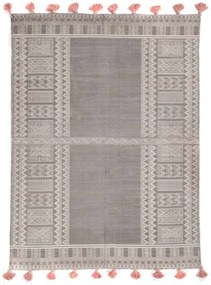 Χαλί Lotus Cotton Kilim 141 Grey-Rose Royal Carpet 160X230cm