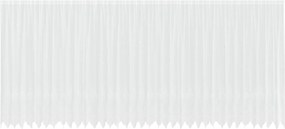 vidaXL Κουρτίνα Δαντέλας με κουρτίνες Λευκό 900 x 240 εκ. Πολυεστέρας