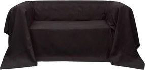 Κάλυμμα Καναπέ Καφέ 140 x 210 εκ. από Micro-suede