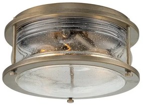 Πλαφονιέρα Φωτιστικό Οροφής 1xE27 IP44 Φανάρι Ashland Bay Elstead Lighting KL-ASHLANDBAY-F-BU Μπρονζέ