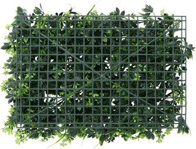  vidaXL Φράχτης 6 τεμ. Πράσινος 40 x 60 εκ. από Τεχνητά Φύλλα