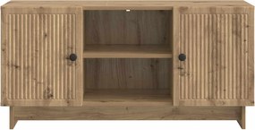vidaXL Ντουλάπι TV 102 x 34,5 x 50 εκ. Artisan Δρυς Επεξεργασμένο Ξύλο