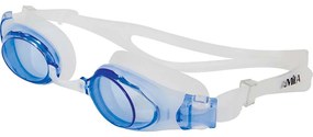 Γυαλιά Πισίνας Σιλικόνης Μπλε Διάφανα Με Διάφανους Φακούς