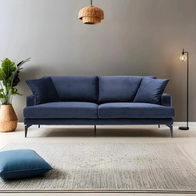3-Seat Sofa Papira 3 Seater - Navy Blue Navy Blue