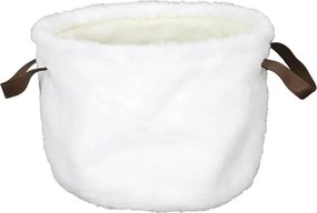 ΨΆΘΙΝΑ &amp; ΥΦΑΣΜΆΤΙΝΑ ΚΑΛΆΘΙΑ FUR EFFECT BASKET WITH X3 GRIP RG9332