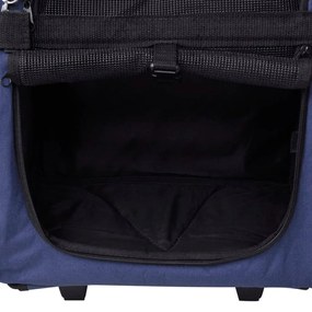 Τσάντα Μεταφοράς Κατοικίδιων Αναδιπλούμενη Πολυχρηστική Μπλε - Μπλε