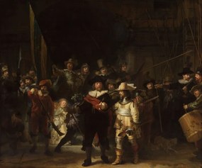 Αναπαραγωγή The Nightwatch, 1642, Rembrandt Harmensz. van Rijn