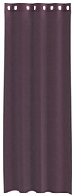 vidaXL Κουρτίνες Voile με ροδέλες 2 τεμάχια Μοβ 140x300 εκ.